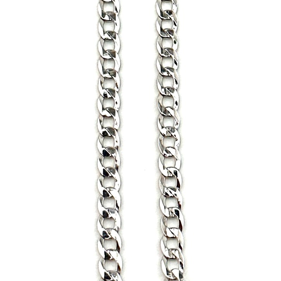 925 Solid Sterling Silver 3D Round Cut PowerPuff Girls Link Chain Necklace - Picture 7 of 10